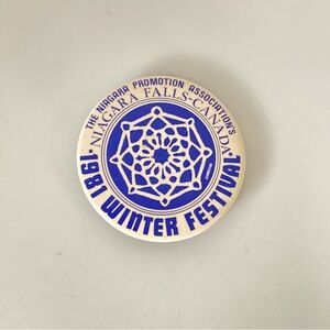 Niagara Falls 1981 Winter Festival Button